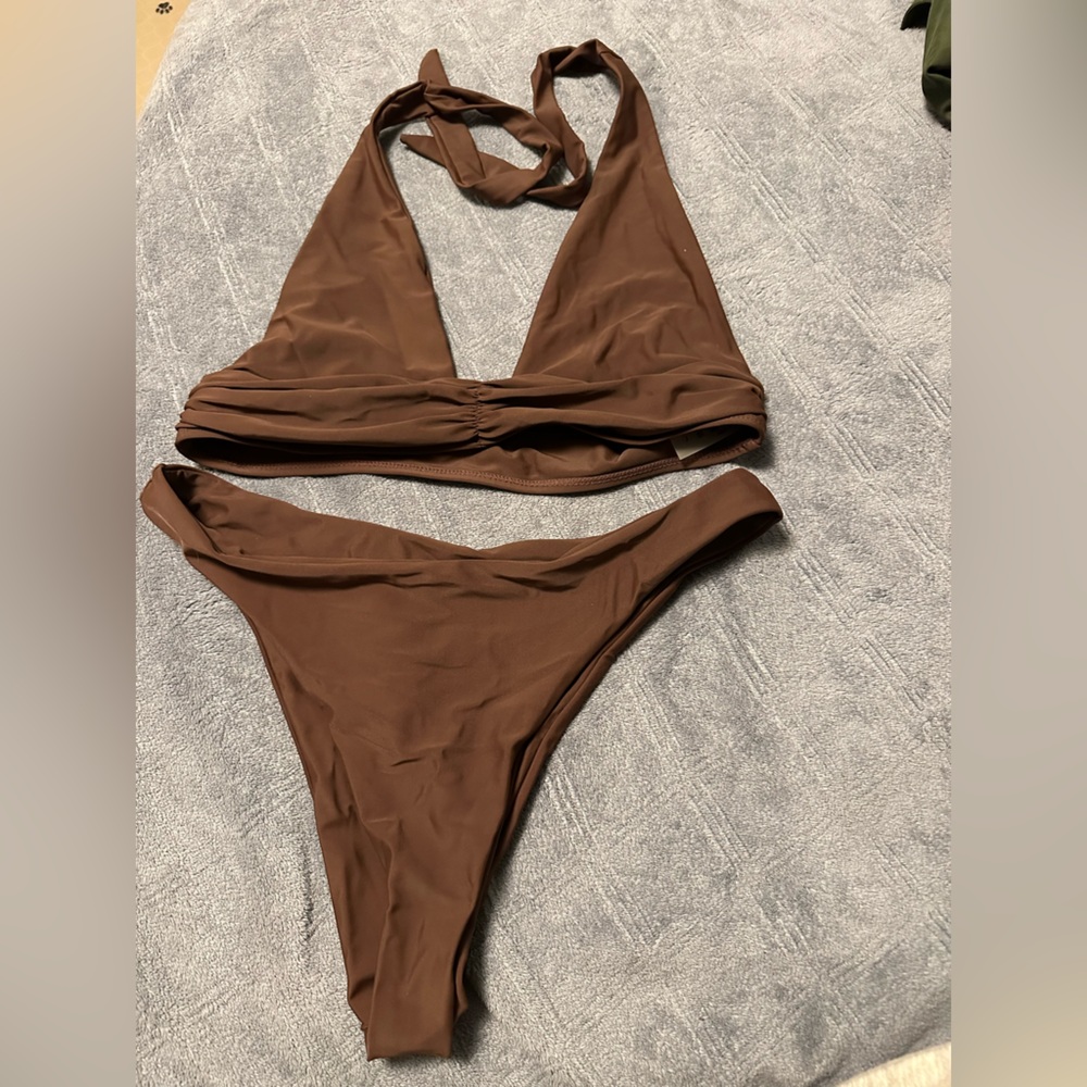 Women’s brown bikini